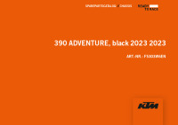 KTM 390 Adventure - Spare Parts Catalog 2023 EN